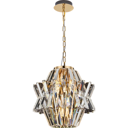 Żyrandol CROWN GOLD 4xE14