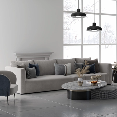 Lampa wisząca LINEA, MLP8819, czarna, 1x11W GX53