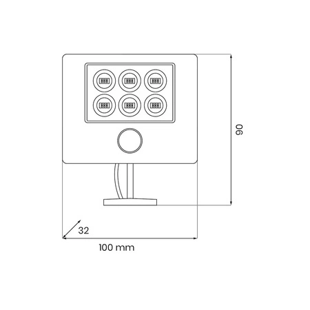 Lampa Solarna Depo 200LM 6500K IP44