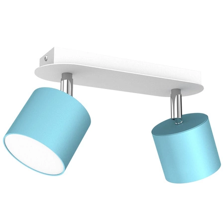 Lampa sufitowa DIXIE BLUE/WHITE 2xGX53