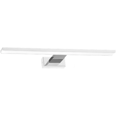 Kinkiet do łazienki lustro SHINE WHITE CHROME 13,8W 60cm | biały chrom