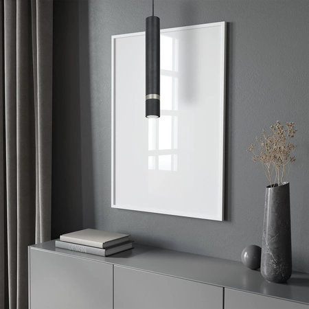 Lampa wisząca JOKER, czarny/inox, 1x8W GU10, MLP9672