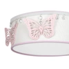 Lampa sufitowa PAPILLON, biały/różowy, 2x60W E27, MLP8283