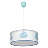 Lampa wisząca AUTOMOBILE, biały/niebieski, 1x60W E27, MLP8284