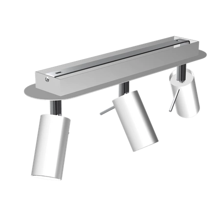 Lampa sufitowa PRESTON WHITE/CHROME 3x mini GU10