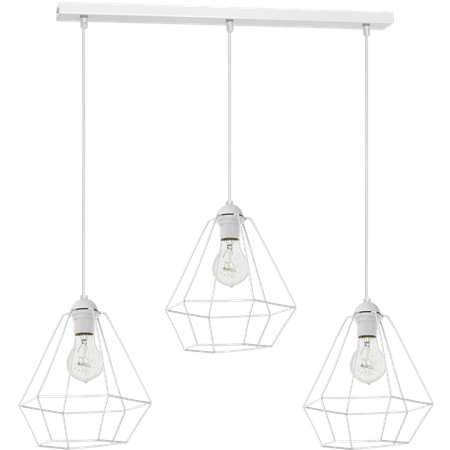 Lampa wisząca ALMA WHITE 3xE27