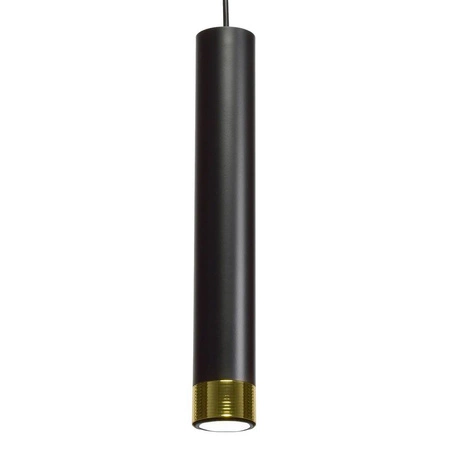 Nowoczesna lampa wisząca DANI BLACK/GOLD 1xGU10 MLP6239