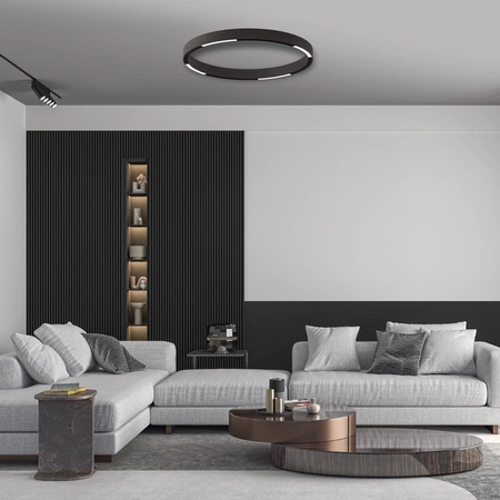 Lampa ROUND, 10W LED, 3000K do okrągłej szyny śr. 90 cm, MAGNETIC TRACK, ML8689