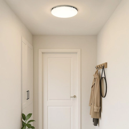 Plafon MAYA Chrome 36W LED Ø500