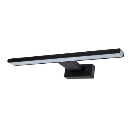 Kinkiet nad lustro czarny SHINE 30cm