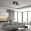Lampa sufitowa DIXIE BLACK 2x GX53 szer. 24cm | czarny