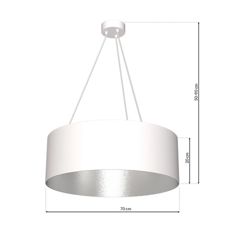 Lampa Wisząca ROBIN 3xE27