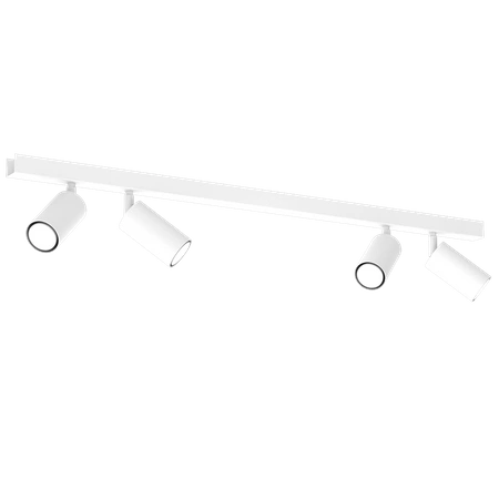 Lampa sufitowa HUDSON, MLP8804, biała, 4x8W GU10