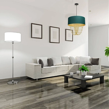 Nowoczesna lampa wisząca ALMERIA GREEN/GOLD 1xE27 MLP6452