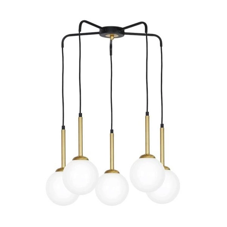 Lampa sufitowa nowoczesna PARMA V złoty śr. 52cm