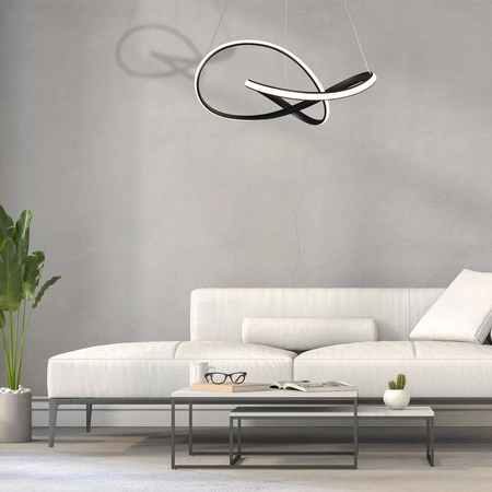 Lampa wisząca CAPPIO, ML6771, czarna, 36W LED, barwa neutralna 4000K