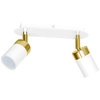 Lampa sufitowa JOKER, MLP6129, biały/złoty, 2x8W GU10