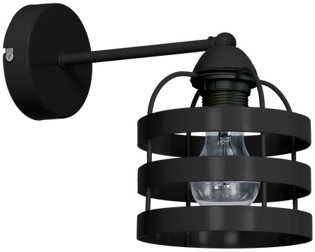 Kinkiet LARS BLACK 1xE27 MLP797