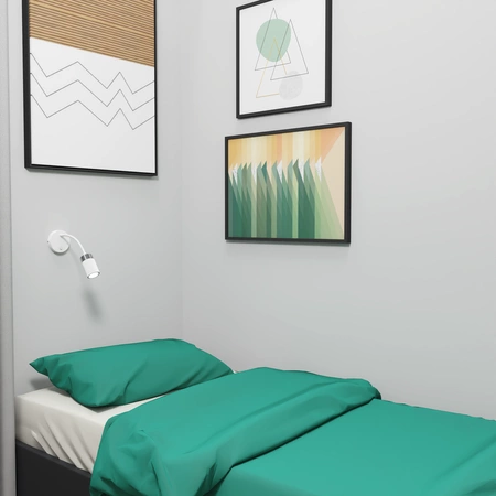 Kinkiet flex JOKER WHITE CHROME 1xGU10 | Biały