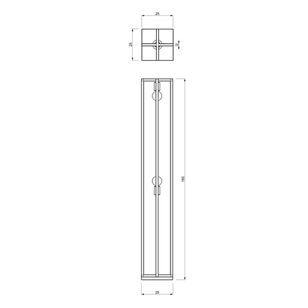 Lampa podłogowa ARNOLD, MLP8566, czarna, 2x60W E27