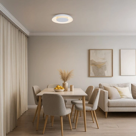 Lampa sufitowa Piattino Biały 30W LED 3000K-4000k-6000K