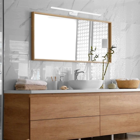 Kinkiet do łazienki nad lustro SHINE, ML6337, biały, 15W LED, barwa neutralna 4000K