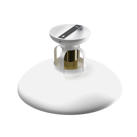 Lampa sufitowa FELIX WHITE/GOLD 1xE27