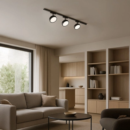 Slim Magnetic Track Czarny 9W LED Tuya CCT