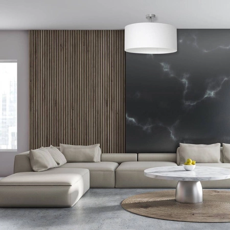 Lampa podsufitowa CASINO WHITE/CHROME 1xE27 ML6373