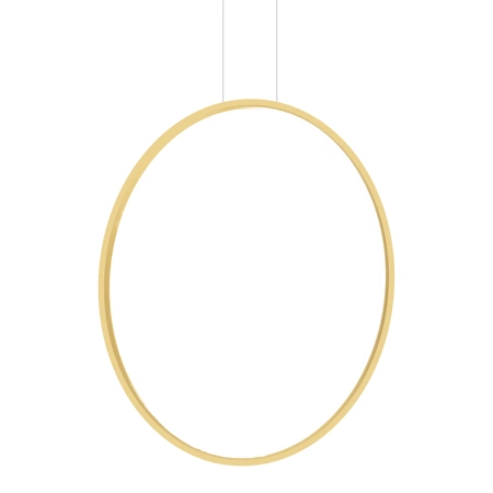 Lampa wisząca SATURNO, złota, 46W LED, barwa neutralna 4000K, ML8857