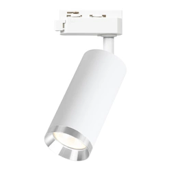 Oprawa Mica Track Biały + Chrom 1xGU10