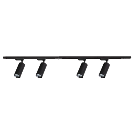 Zestaw Mica Track Czarny 4xGU10 1,5m