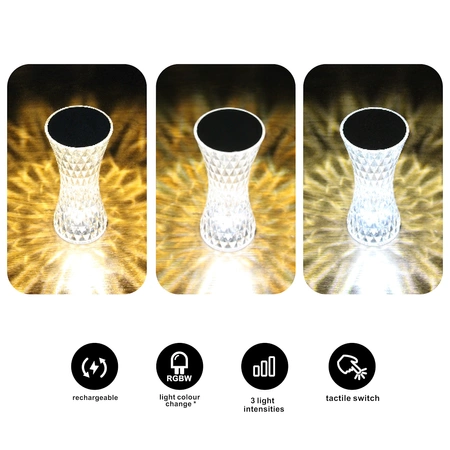 Lampka nocna Tower 1W RGBW