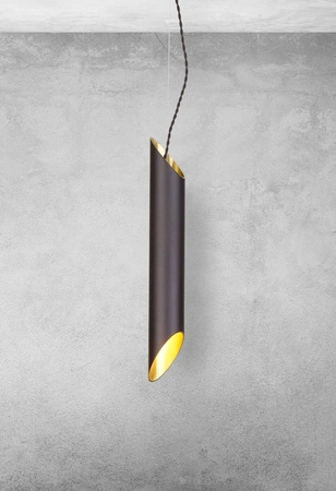 Lampa wisząca LIBRA, czarny/złoty, 1x40W E14, MZ5009