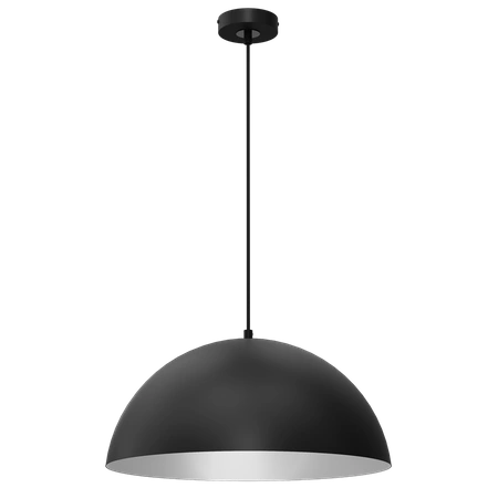 Lampa wisząca BETA BLACK/WHITE 1xE27 45cm