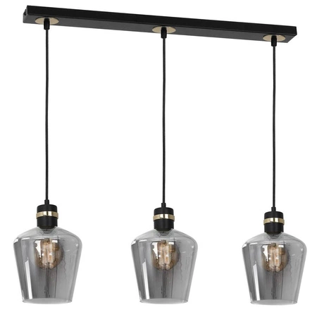 Lampa wisząca listwa RICHMOND BLACK / GOLD MLP6539