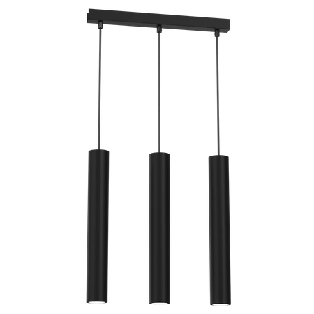 Lampa wisząca HUDSON, MLP8792, czarna, 3x8W GU10