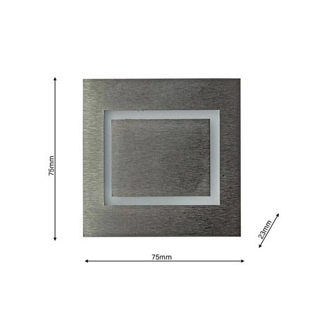 Oprawa schodowa LED 0,6W DECO barwa zimna 6500K EKS4444