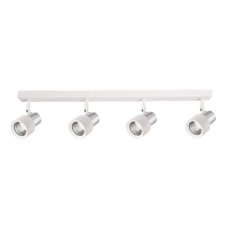 Lampa Sufitowa Cino 4xGU10 Biały + Chrom