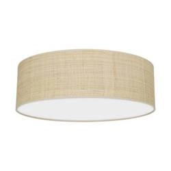 Lampa sufitowa MARSHALL, MLP7489, 60 cm, biały/rattan, 3x60W E27