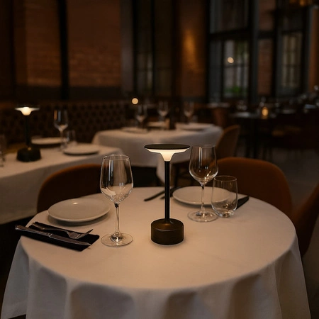 Lampka nocna TAVOLO Black