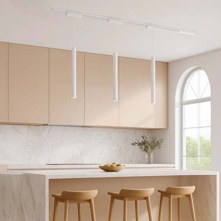 Slim Magnetic Track Biały pendant 6W LED Tuya CCT