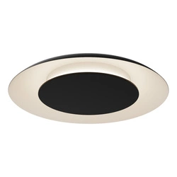 Lampa sufitowa Piattino Czarny 30W LED 3000K-4000k-6000K