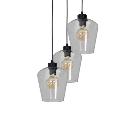 Nowoczesna lampa wisząca koło SANTIAGO CLEAR MLP6611