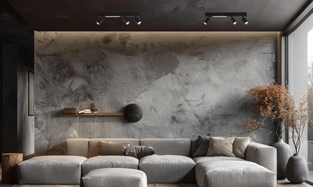 Lampa Sufitowa Magnet 9W+3xGU10 3000/4000K Czarny