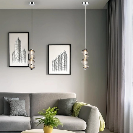 Lampa wisząca BOLLA SMOKED 17W LED