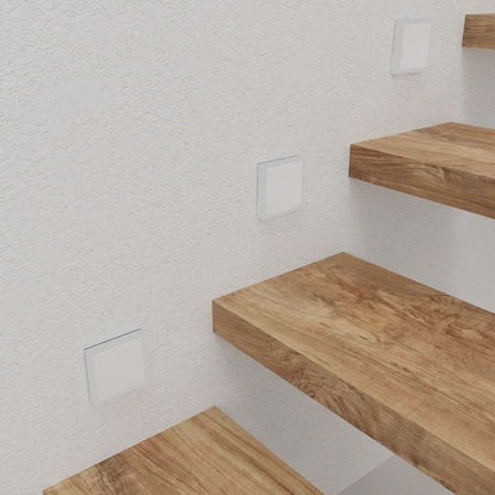 Oprawa schodowa EVO WHITE, 0,6W LED, barwa neutralna 4000K, EKS6928