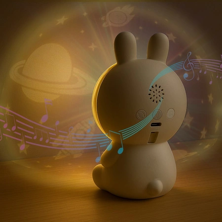 Lampka dziecięca projektor KOSMONAUTA