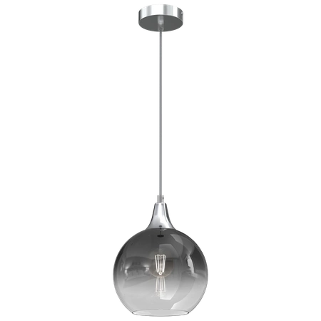 Lampa wisząca MONTE SILVER, 20 cm, MLP8320, srebrna, 1x60W E27