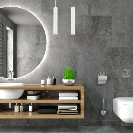 Lampa wisząca PORTER, ML8869, biała, 1x8W GU10, IP44